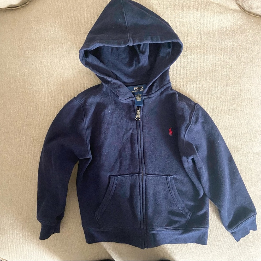 Polo Zip Up Hoodie